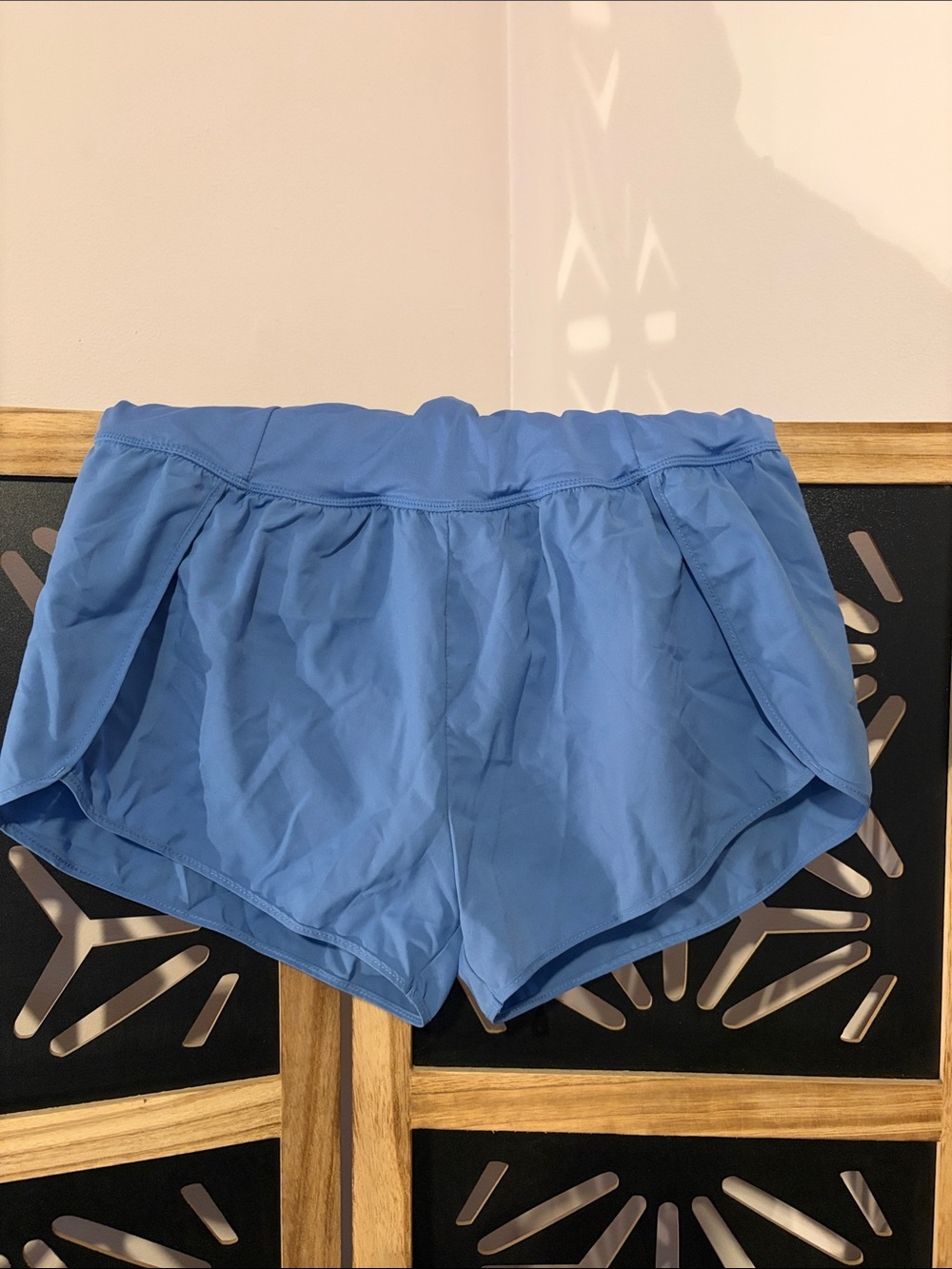 Light Blue Women's Running Shorts